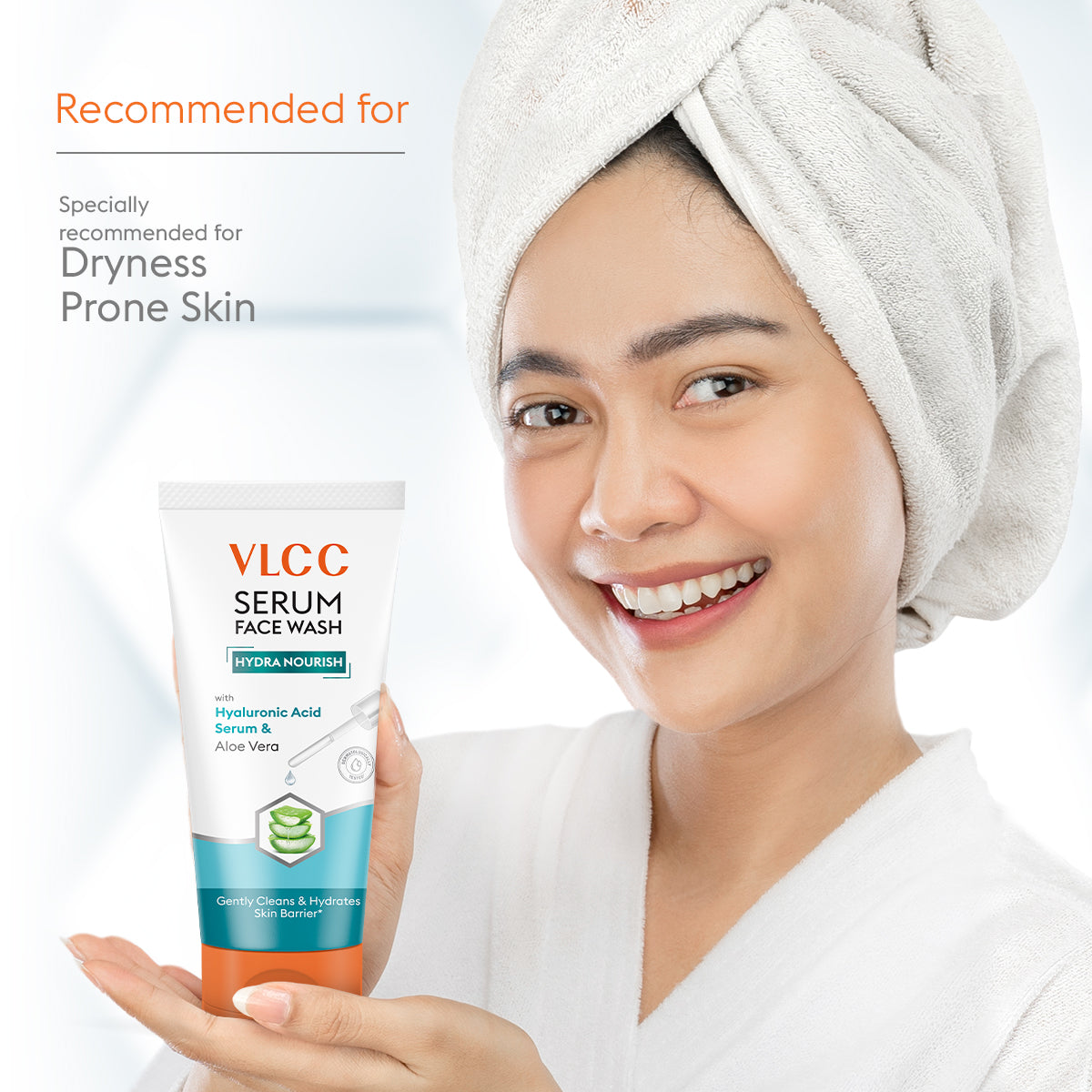 Hydra Nourish Serum Face Wash with Hyaluronic Acid Serum & Aloe Vera - 150ml