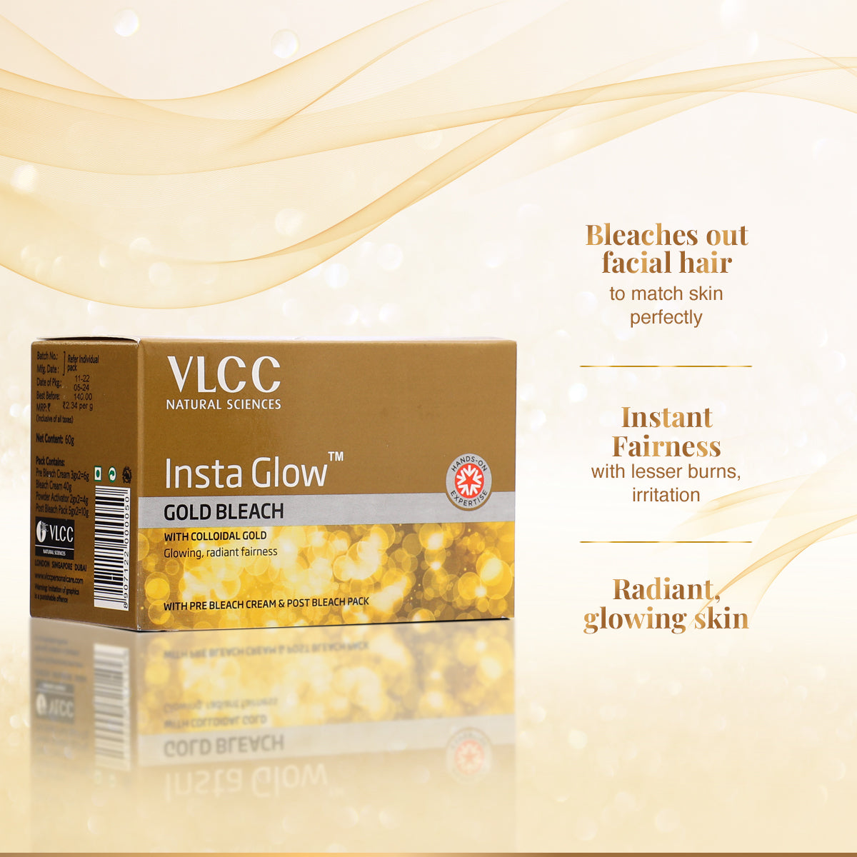 Insta Glow Gold Bleach Kit