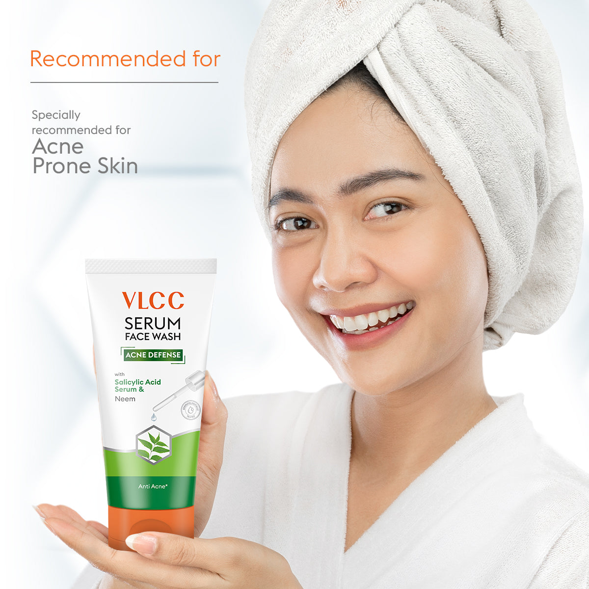 Acne Defense Serum Face Wash with Salicylic Acid Serum & Neem - 150ml