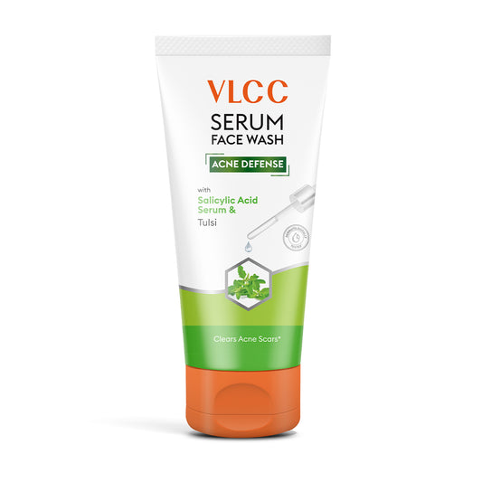 Acne Defense Serum Face Wash with Salicylic Acid Serum & Tulsi - 150ml