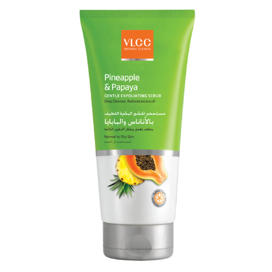 Indian Pineapple and Papaya Scrub - VLCC Pakistan