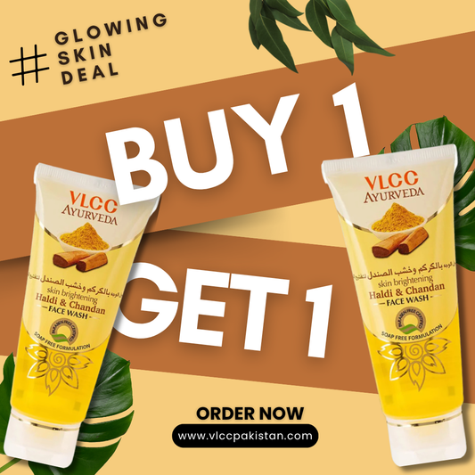 VLCC Ayurveda Haldi & Chandan Face Wash – Buy 1 Get 1 Free