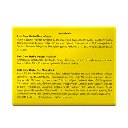 Insta Glow Herbal Bleach Kit