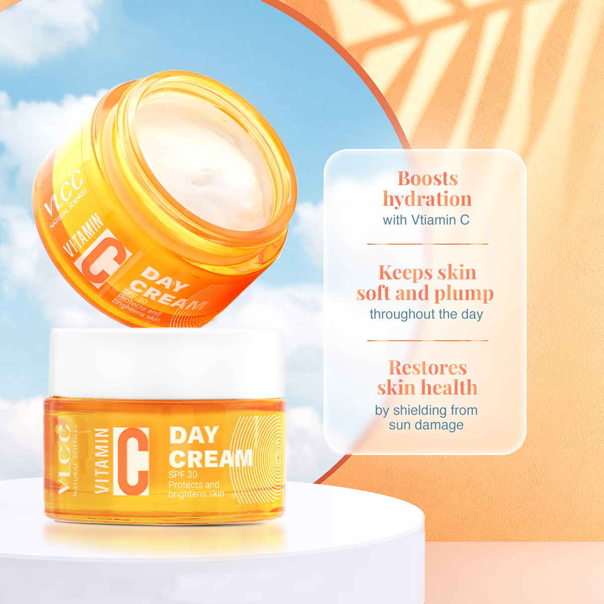 VLCC Vitamin C Day Cream with SPF 30 (50gm)