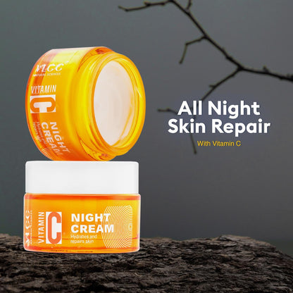 Vitamin-C Repair Night Cream | Brightening | Anti-Aging | Deep Hydration (50g)